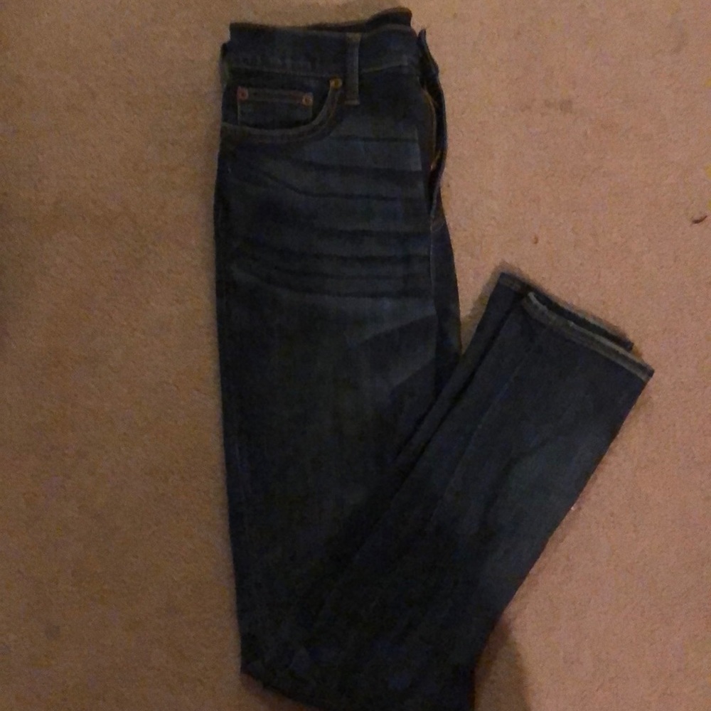 NWT J. Crew distressed skinny jeans